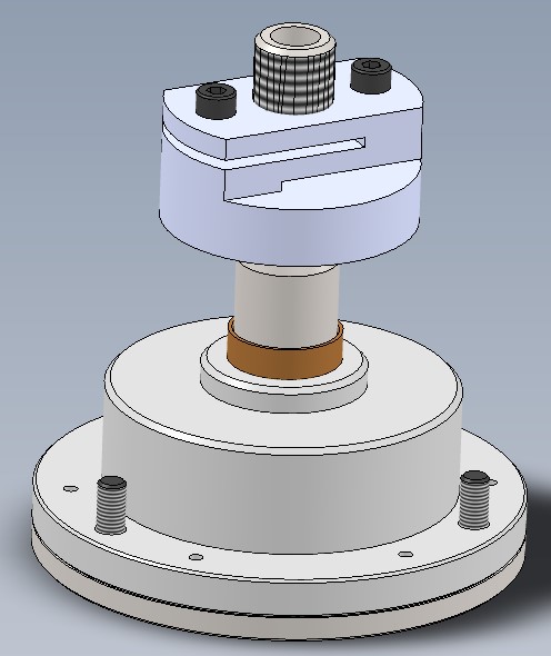 VERIN PNEUMATIQUE DE BRIDAGE CYLINDRE SPHERE