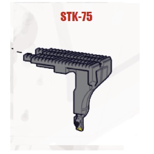 [033875] PORTE-PLAQUETTE STK75 MONOBLOC 11MM