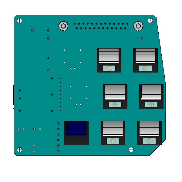 RIGHT CONTROL CARD - STRONIK