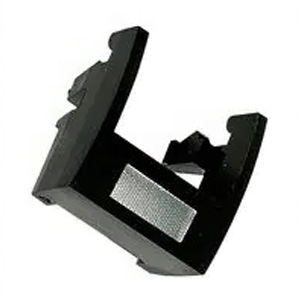 [034382] PUSH BUTTON WITH LED FRAME BLACK MODULAR STRONIK
