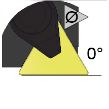 [034665] BIT HOLDER TRI S2711 11MM (DIA. 1/4')- 0° COMPLETE
