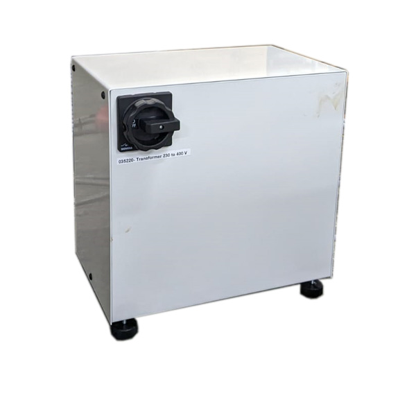 [035220] STEP UP TRANSFORMER 230 to 400 V 3Phases 6 kVA-PROFILE