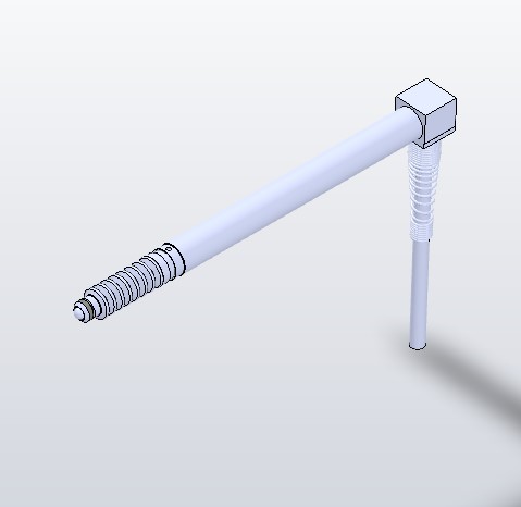 [037515] PALPEUR LVDT PROFILE +/-5MM DIA.8MM AVEC CONNECTEUR