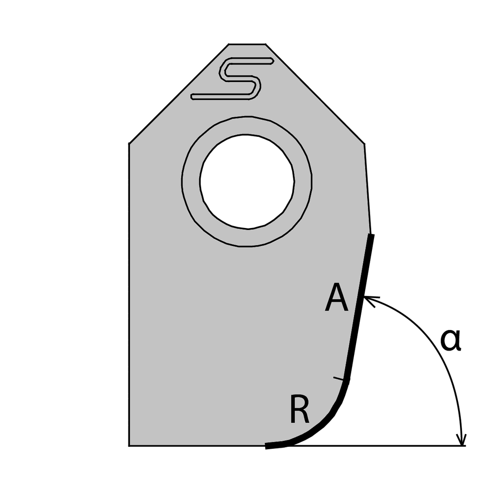 CUTTING BLADE 75.00- 5.50