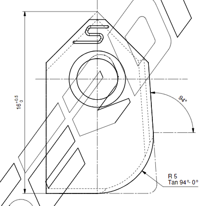 CUTTING BLADE R 5