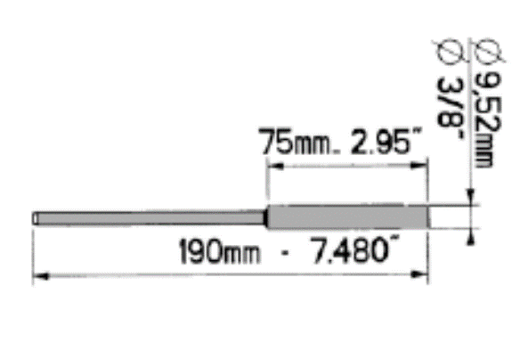 [004150] PILOTE DIA.  6,20 mm - .2441