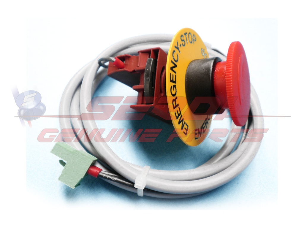 EMERGENCY STOP BUTTON ASSY. NEW STYLE