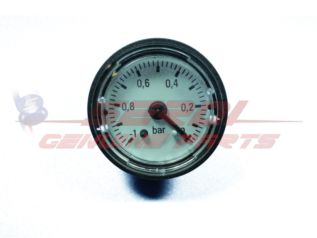 VACUUM GUAGE Ø40mm -  Ø1.575" (0 to -1 BAR)