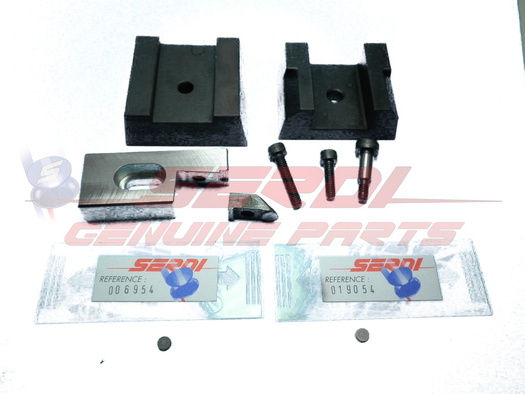 [020770] KIT PORTE-PLAQUETTE DIA. 6.35 mm ( 1x PCD 006954 + 1x CBN 019054)