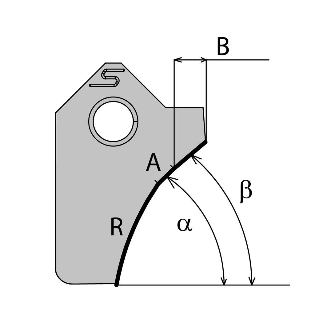 [029400] CUTTING BLADE 45.00- 1.50