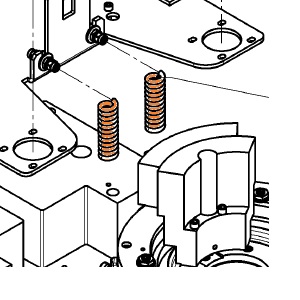 [030532] TUYAU SPI DIA.4 x 6 POLYURET. NOIR 12 SPIRES-DIA. EXT 24 mm- L. 102 mm