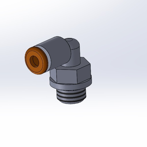 [024732] ELBOW FITTING MALE G1/8 - CYL DIA. 4