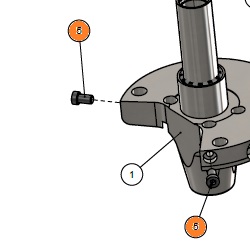 [036694] SCREW CHC M 3x  5  LOW HEAD