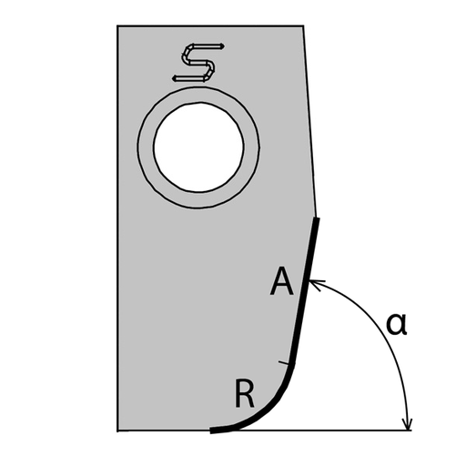 [927058] CUTTING BLADE 45.00- 4.50